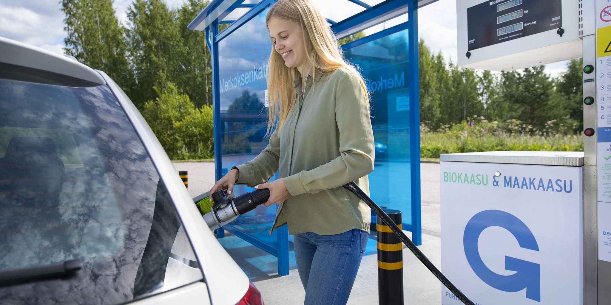 Järvenpään Gasumin kaasutankkausasema