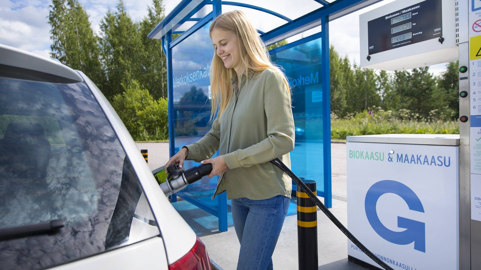 Järvenpään Gasumin kaasutankkausasema