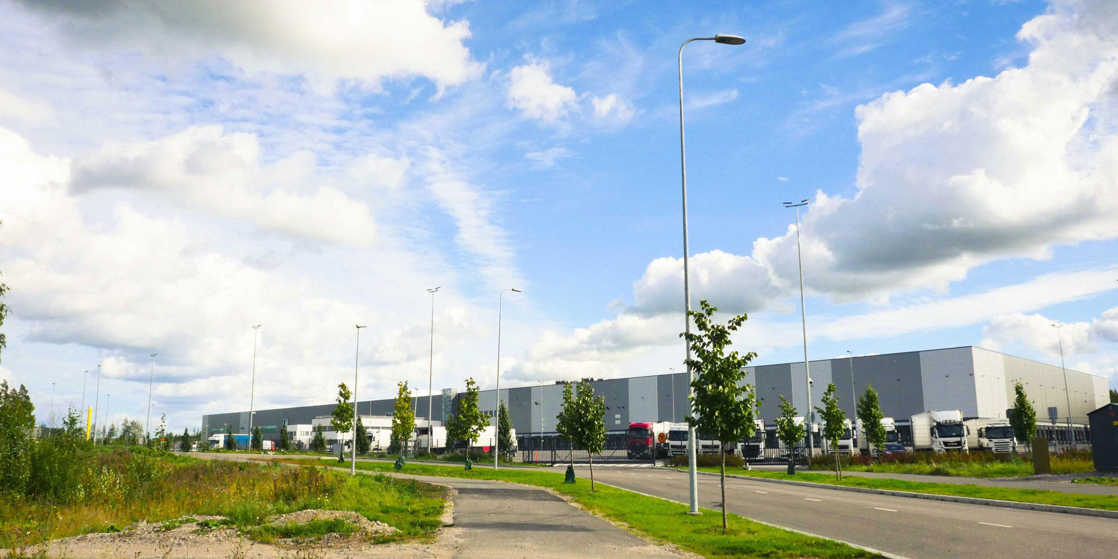 Lidl jakelukeskus Boogien yritysalueella