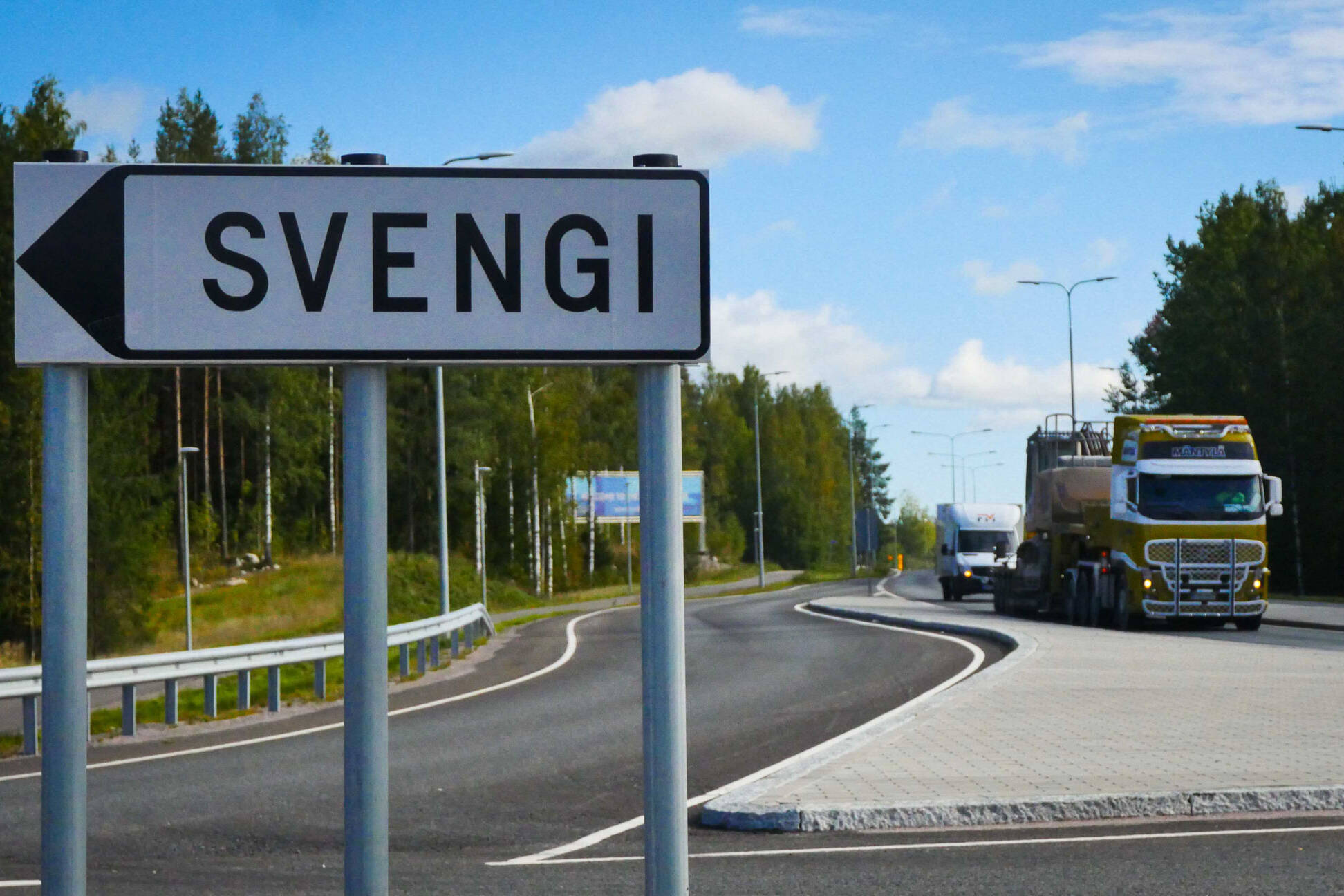 tienviitta Svengin yritysalueelle