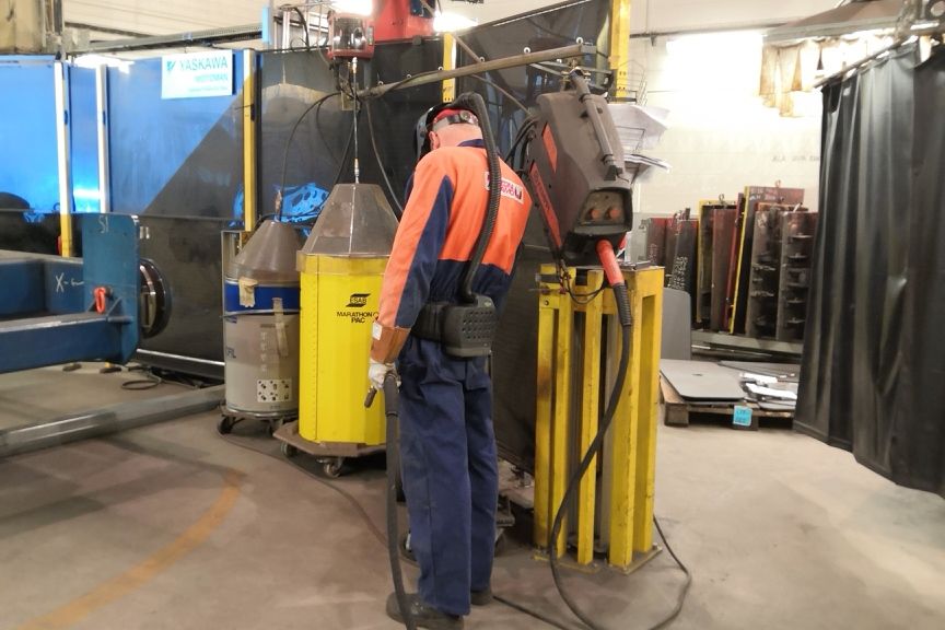 Tehdas- ja tuotantokuva, metallipaja