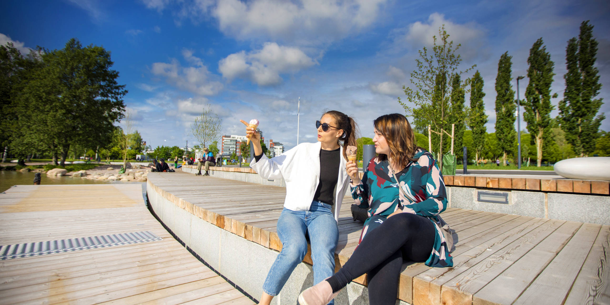 Rantapuiston laituri