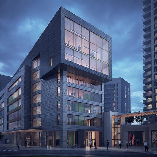 Havainnekuva Bulevardikorttelista Järvenpään keskustassa