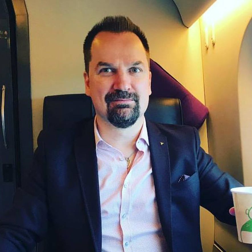 Sauli Kauppinen, Järvenpään Yrittäjien puheenjohtaja kuvassa