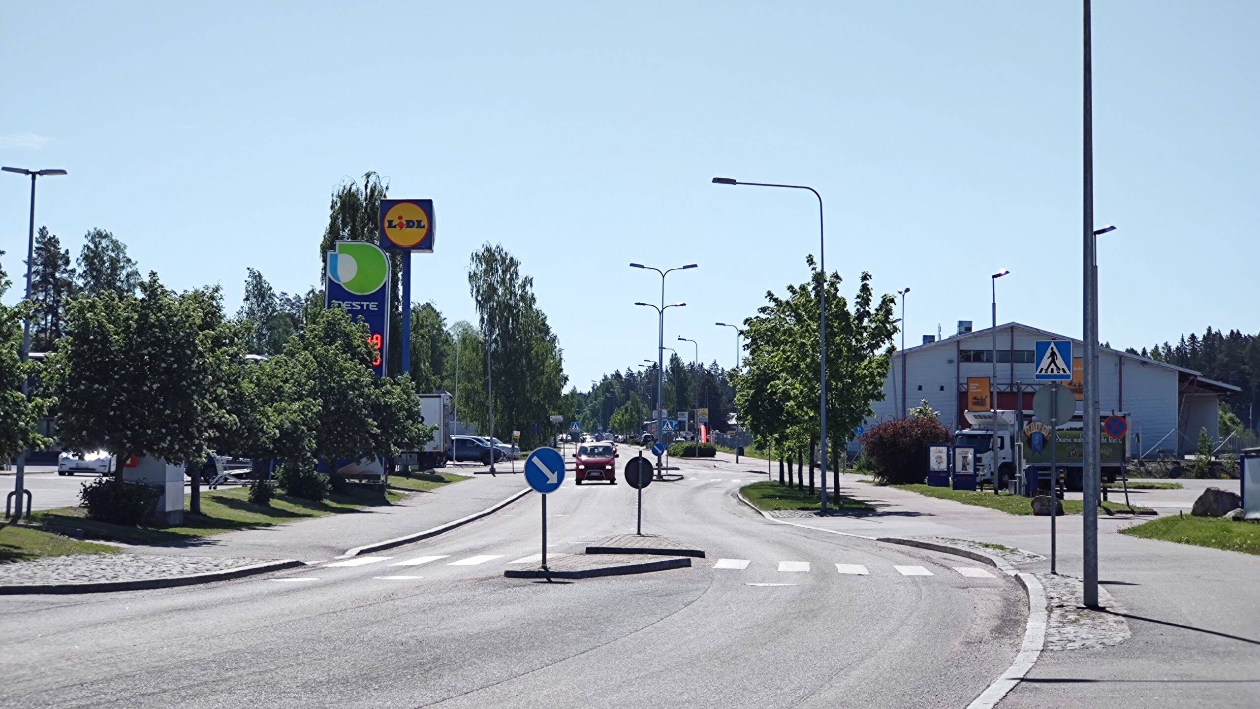Terholan yritysalueelta yleiskuva