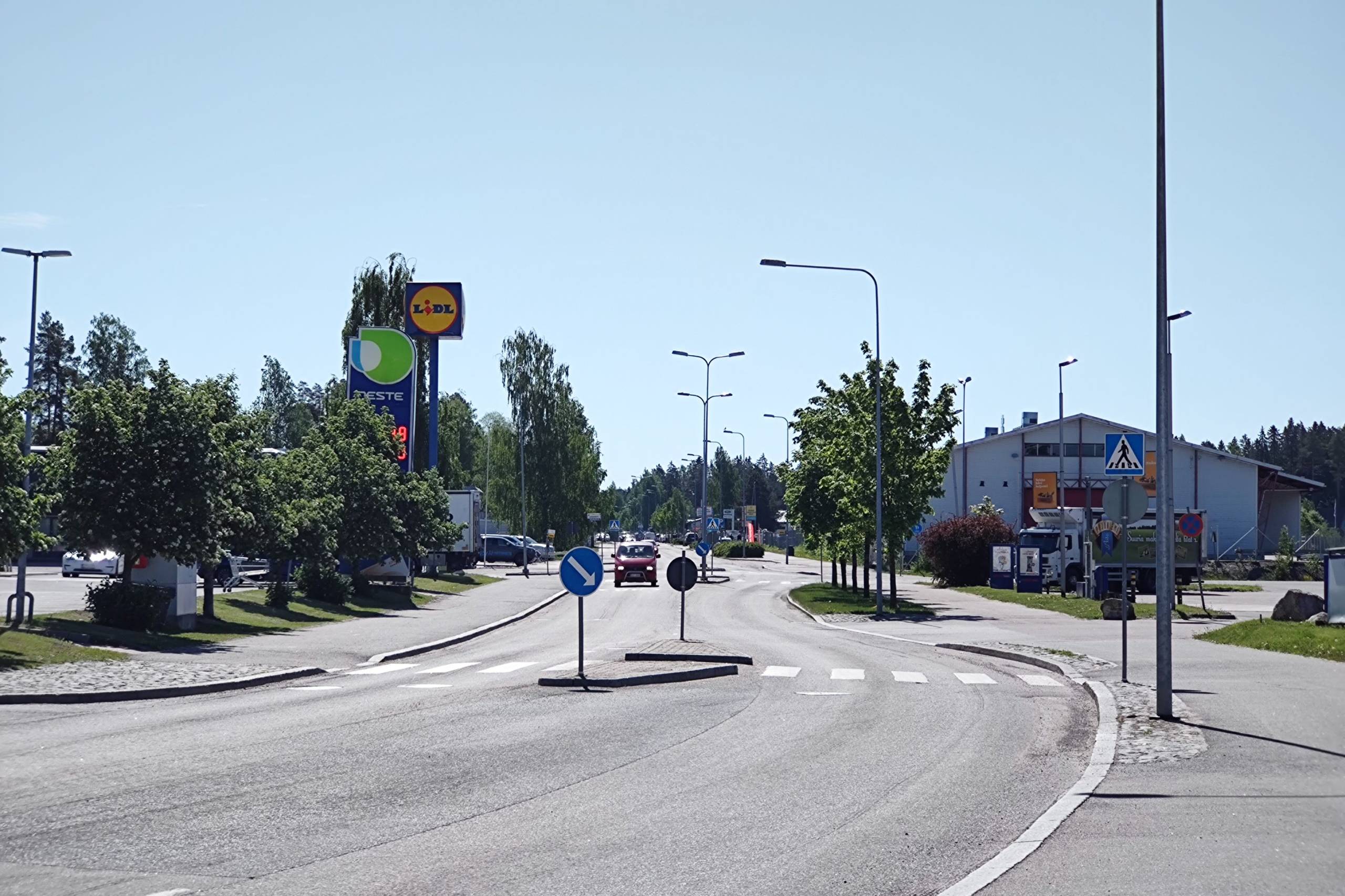 Terholan yritysalueelta yleiskuva