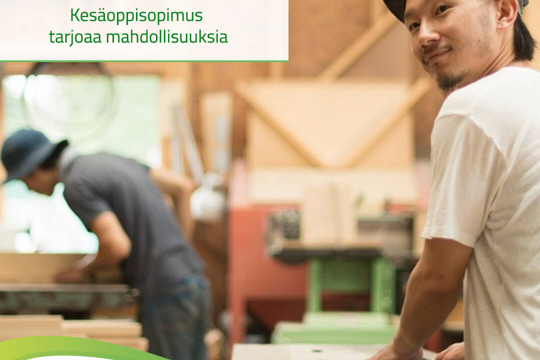 Keudan kesäoppisopimus mainos