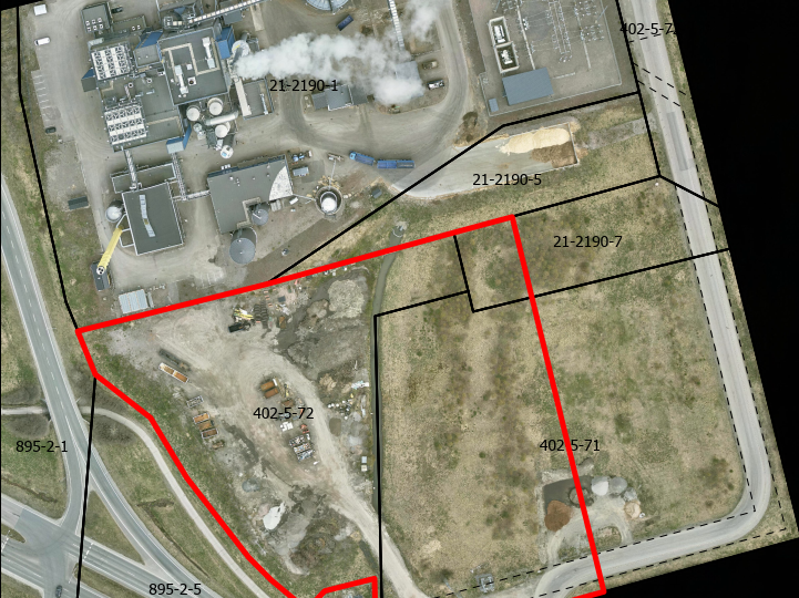 Pohjoisväylä 27b ilmakuva