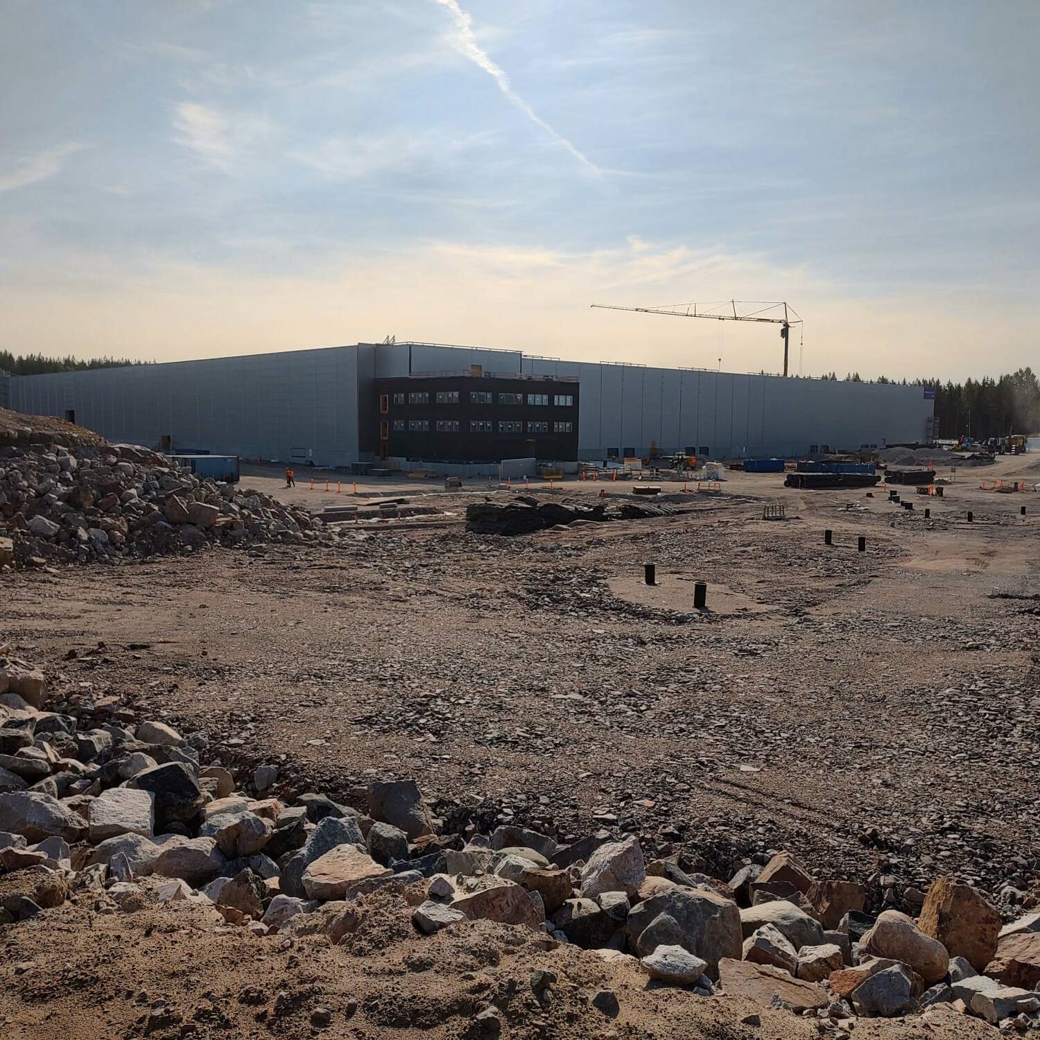 Posti rakentuu Svengin yritysalueella