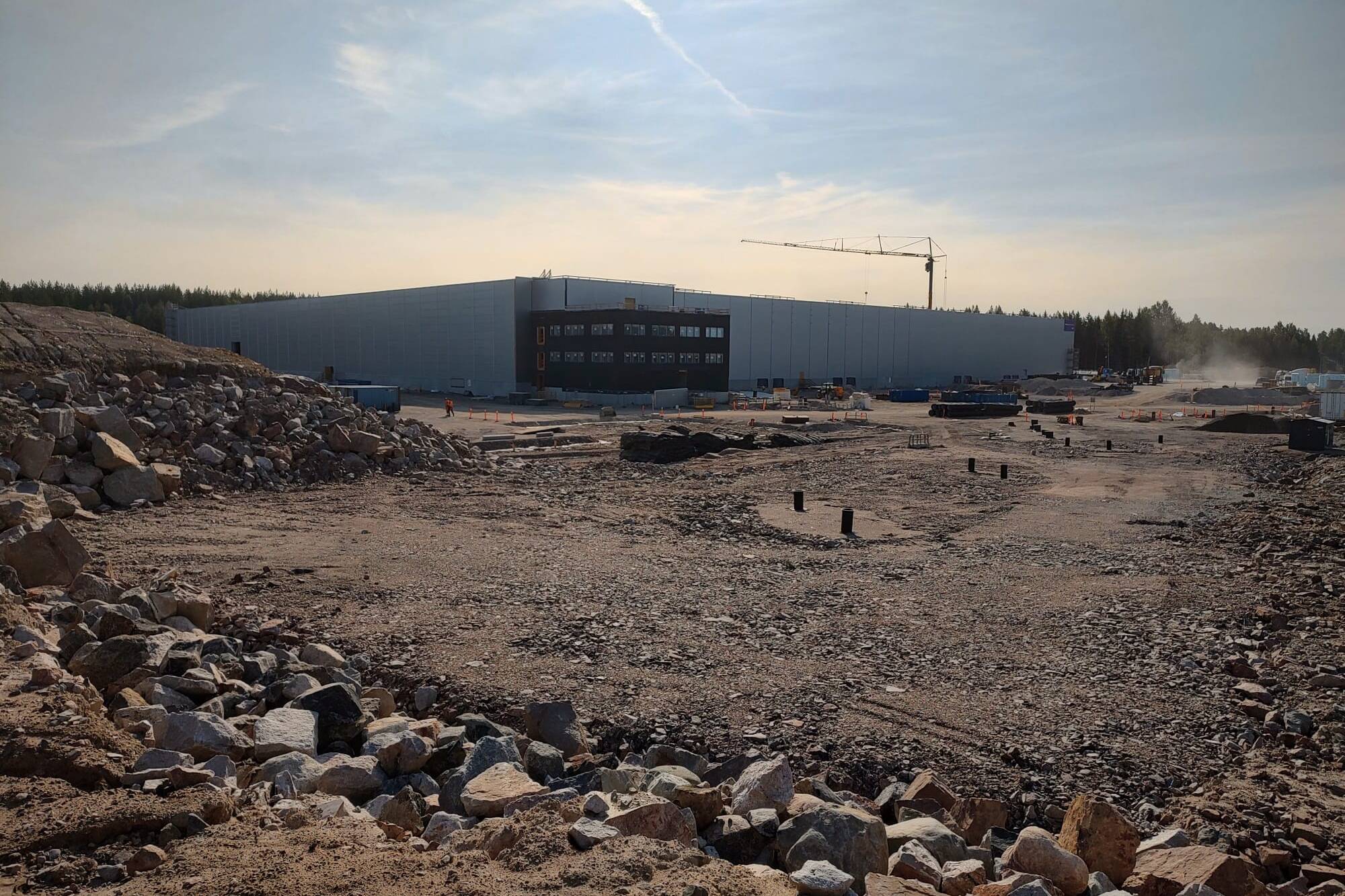 Posti rakentuu Svengin yritysalueella