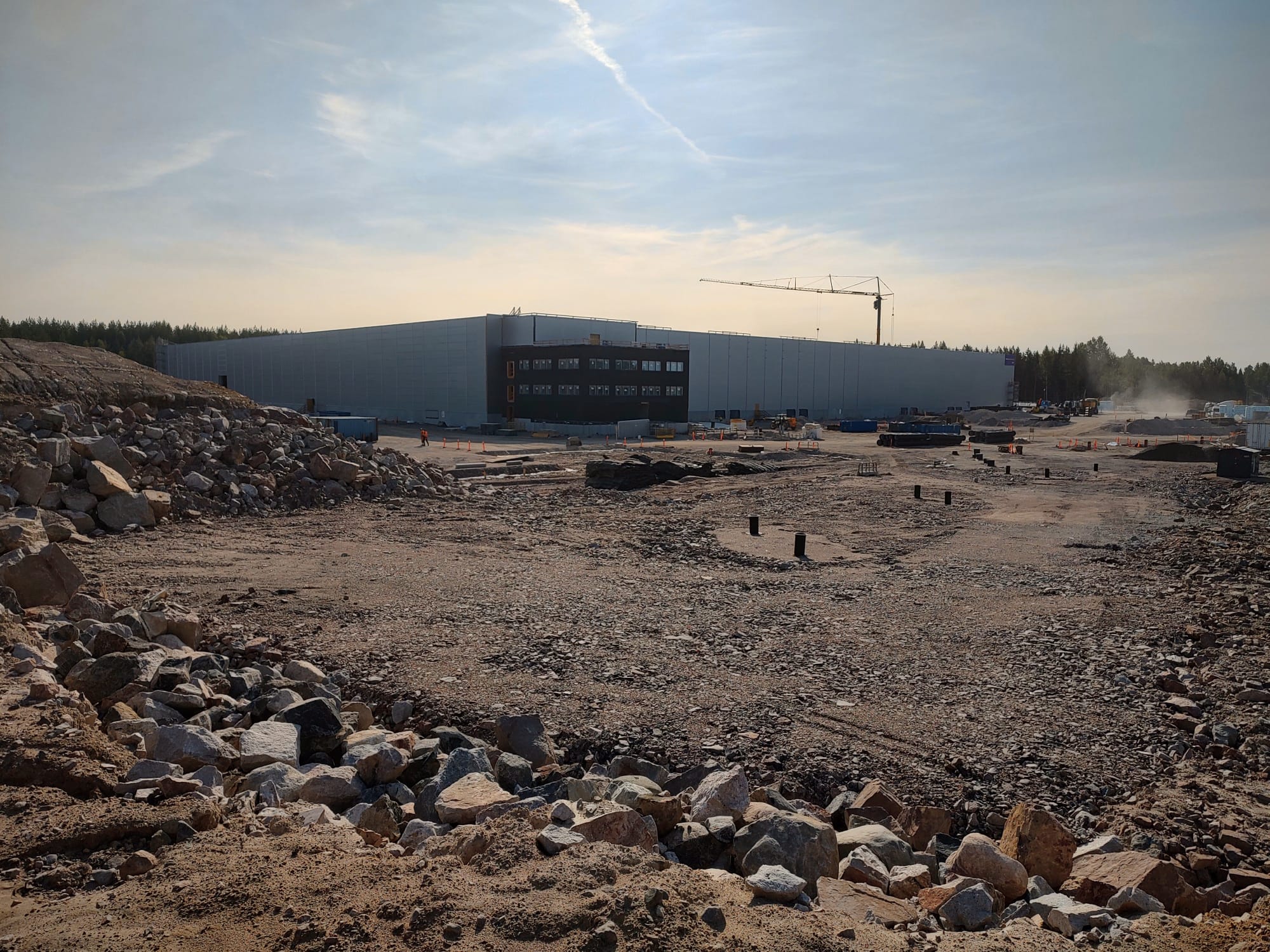 Posti rakentuu Svengin yritysalueella