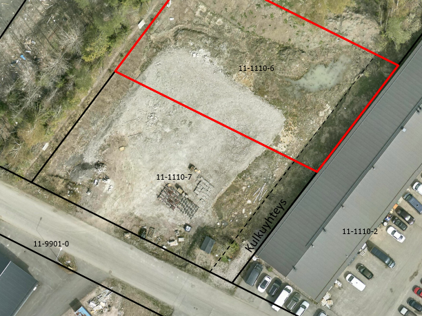 Tuottajankatu 8b ilmakuva