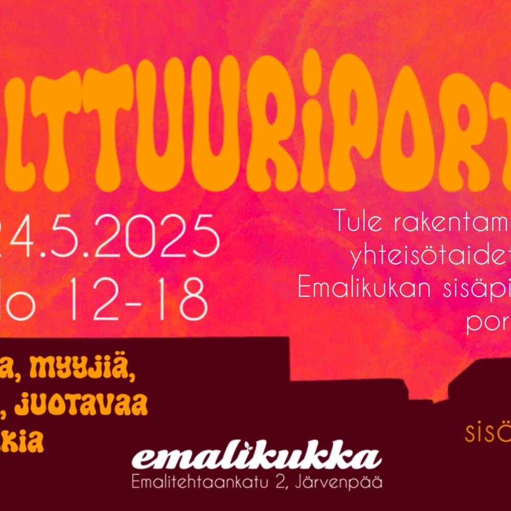 kulttuuriportti mainos