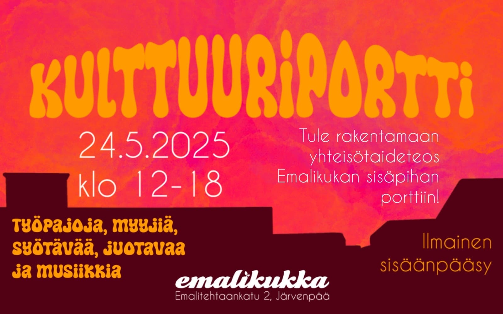 kulttuuriportti mainos