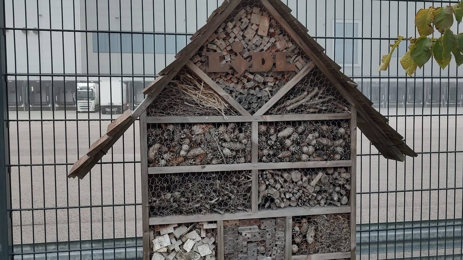 Lidl Järvenpää ja hyönteishotelli