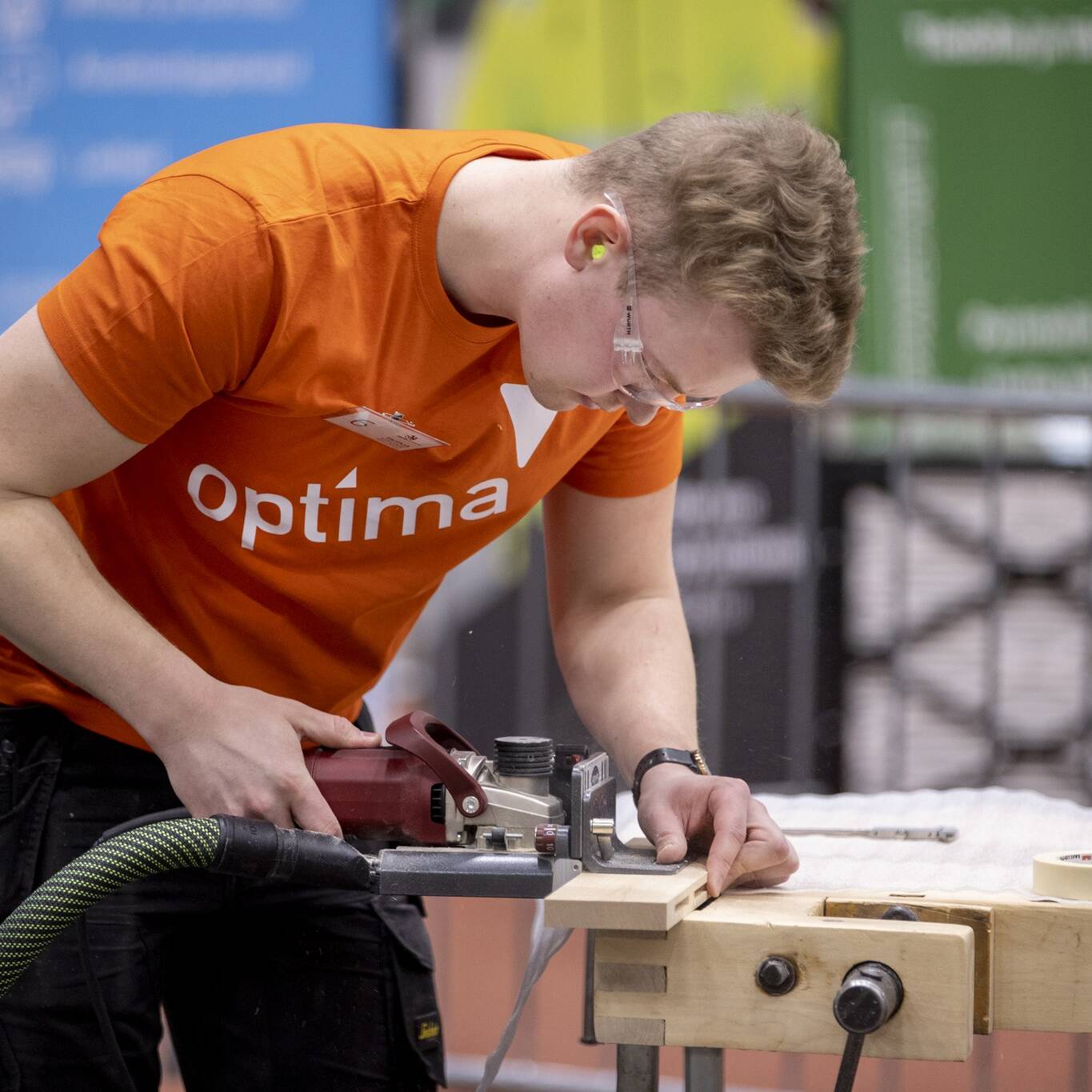 Taitaja-kisan kuva Porista, rakentaminen