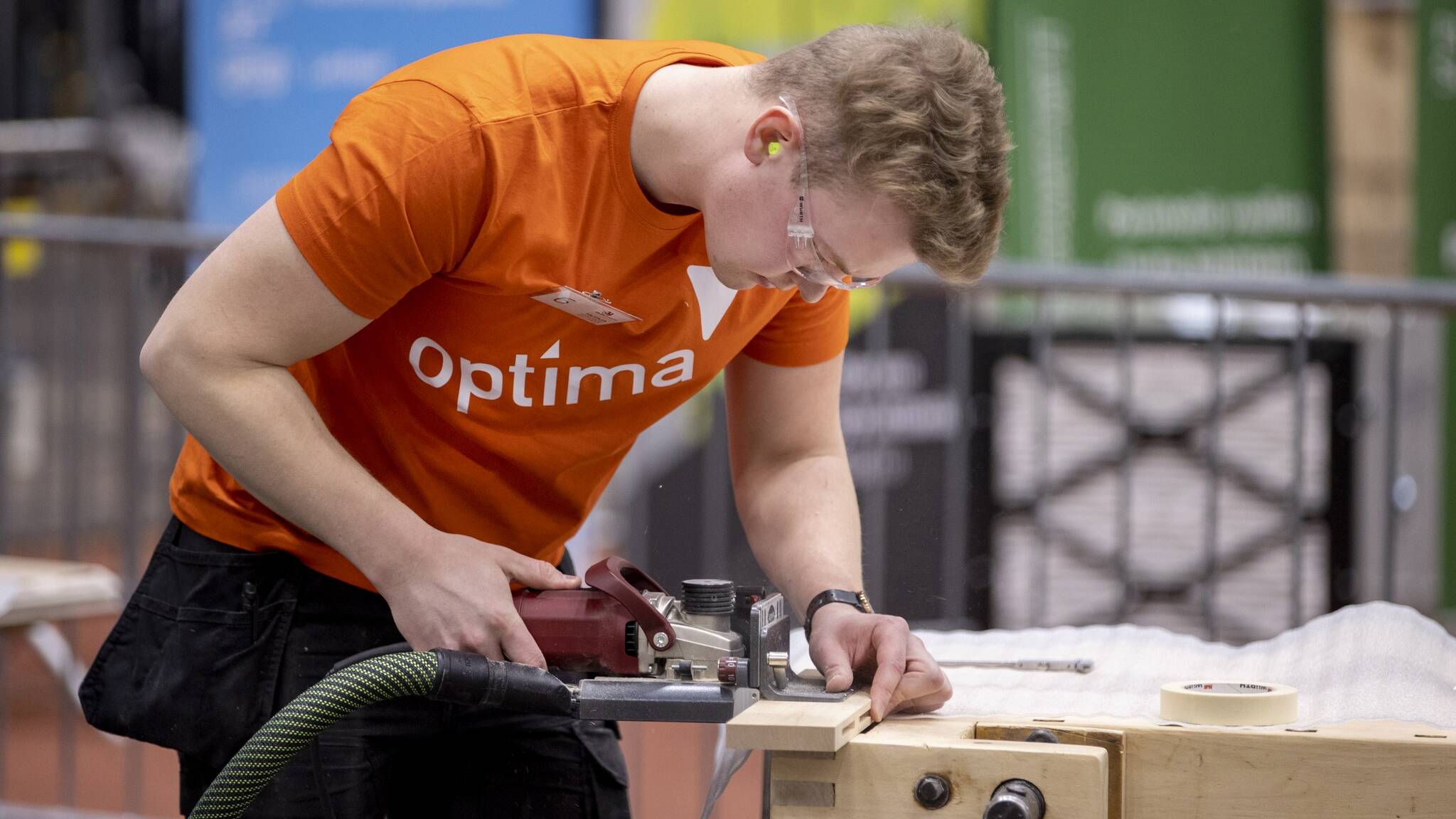 Taitaja-kisan kuva Porista, rakentaminen