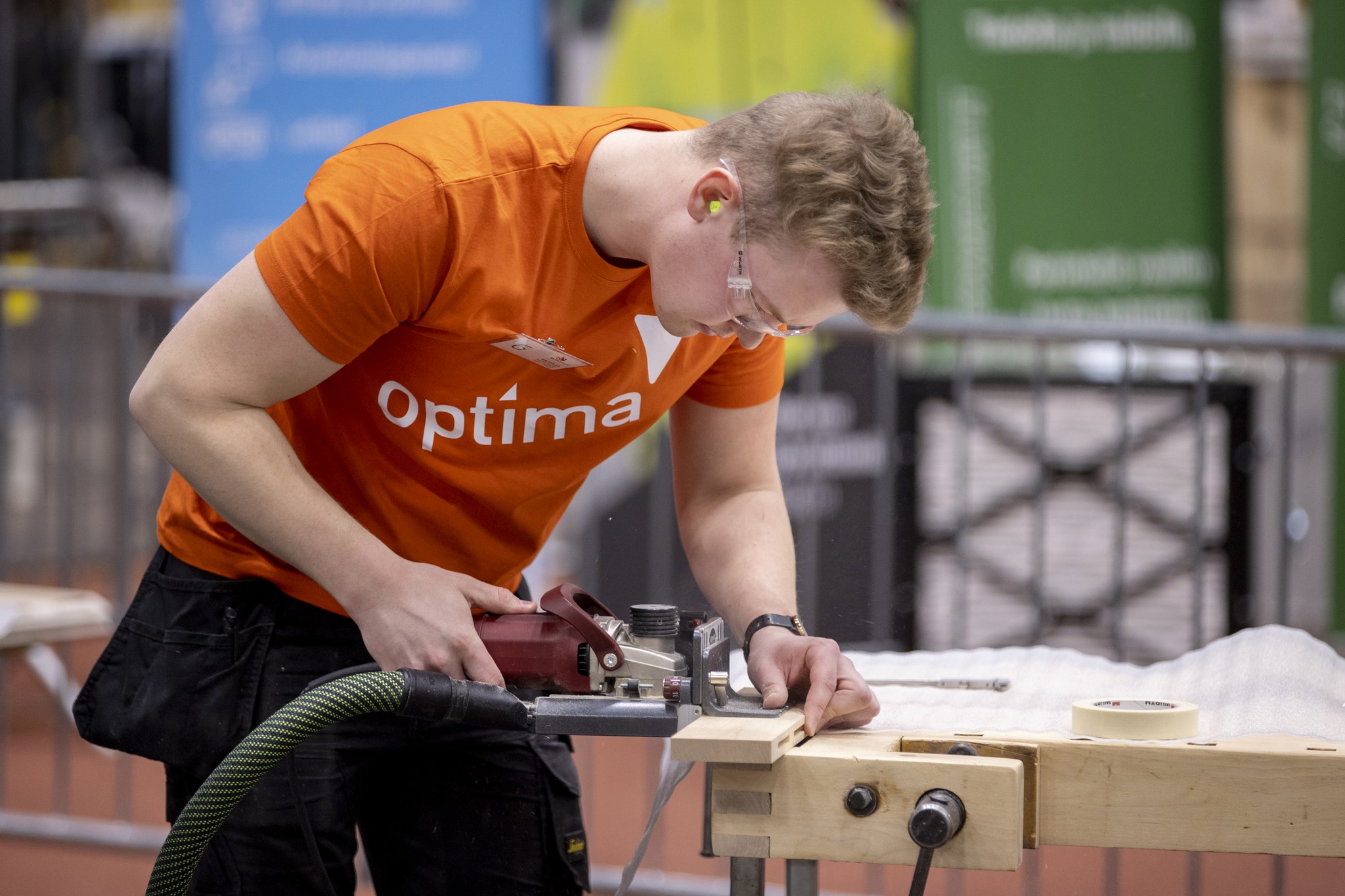 Taitaja-kisan kuva Porista, rakentaminen