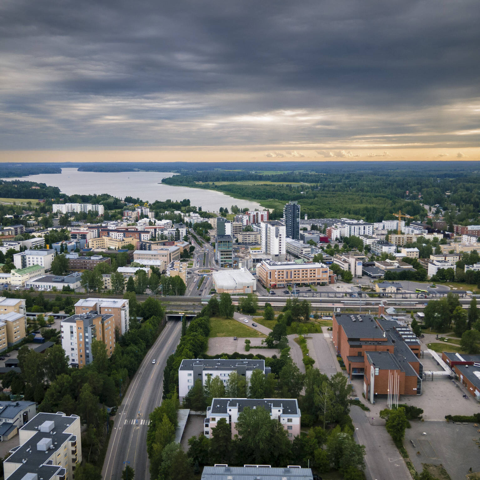 Järvenpään kaupungin keskusta