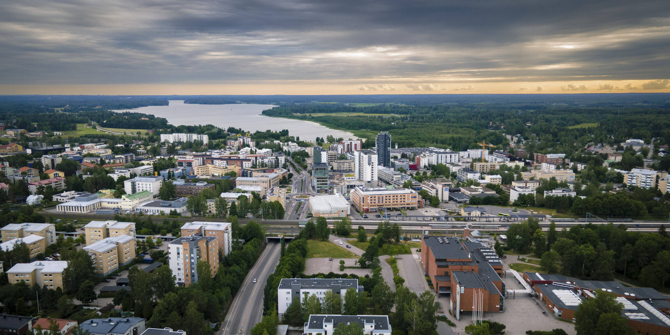 Järvenpään kaupungin keskusta