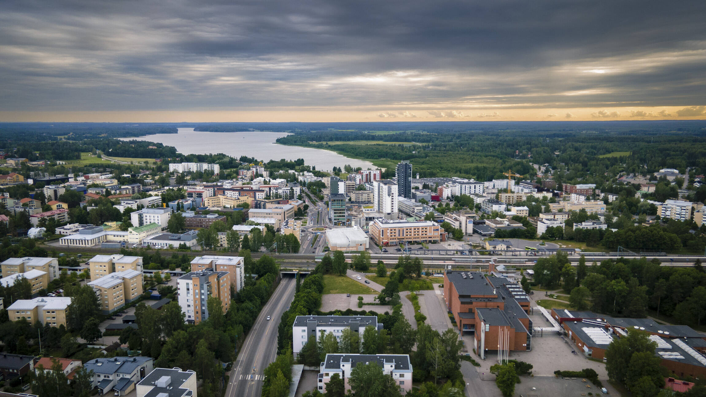 Järvenpään kaupungin keskusta