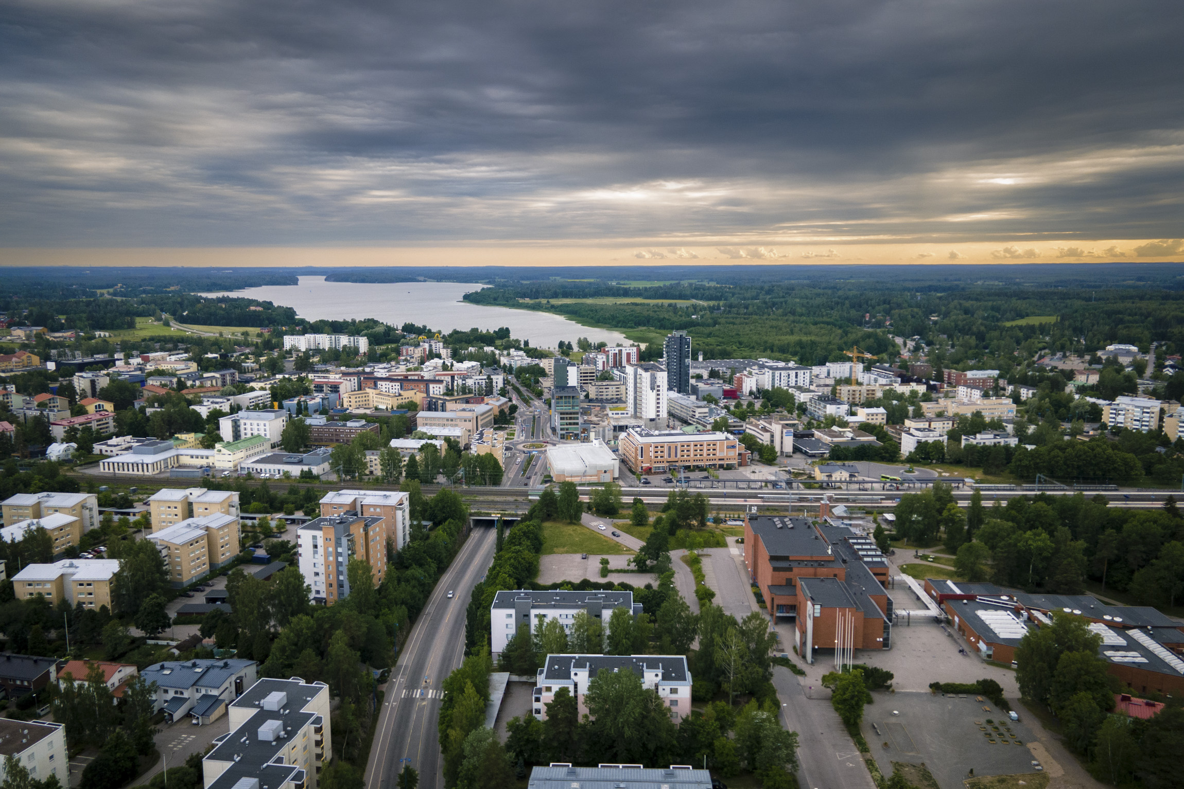 Järvenpään kaupungin keskusta