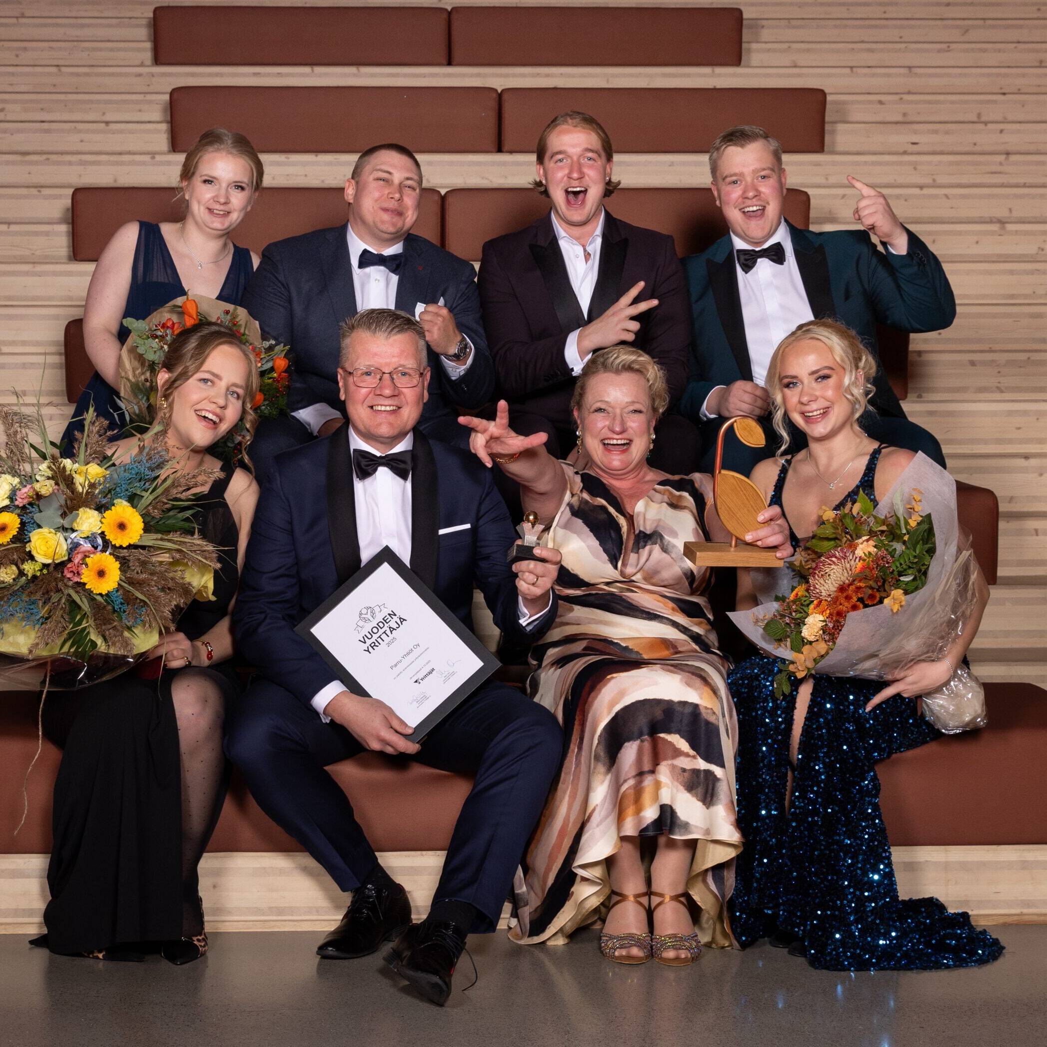 Parru-Yhtiöt ja Vuoden Yrittäjä 2025