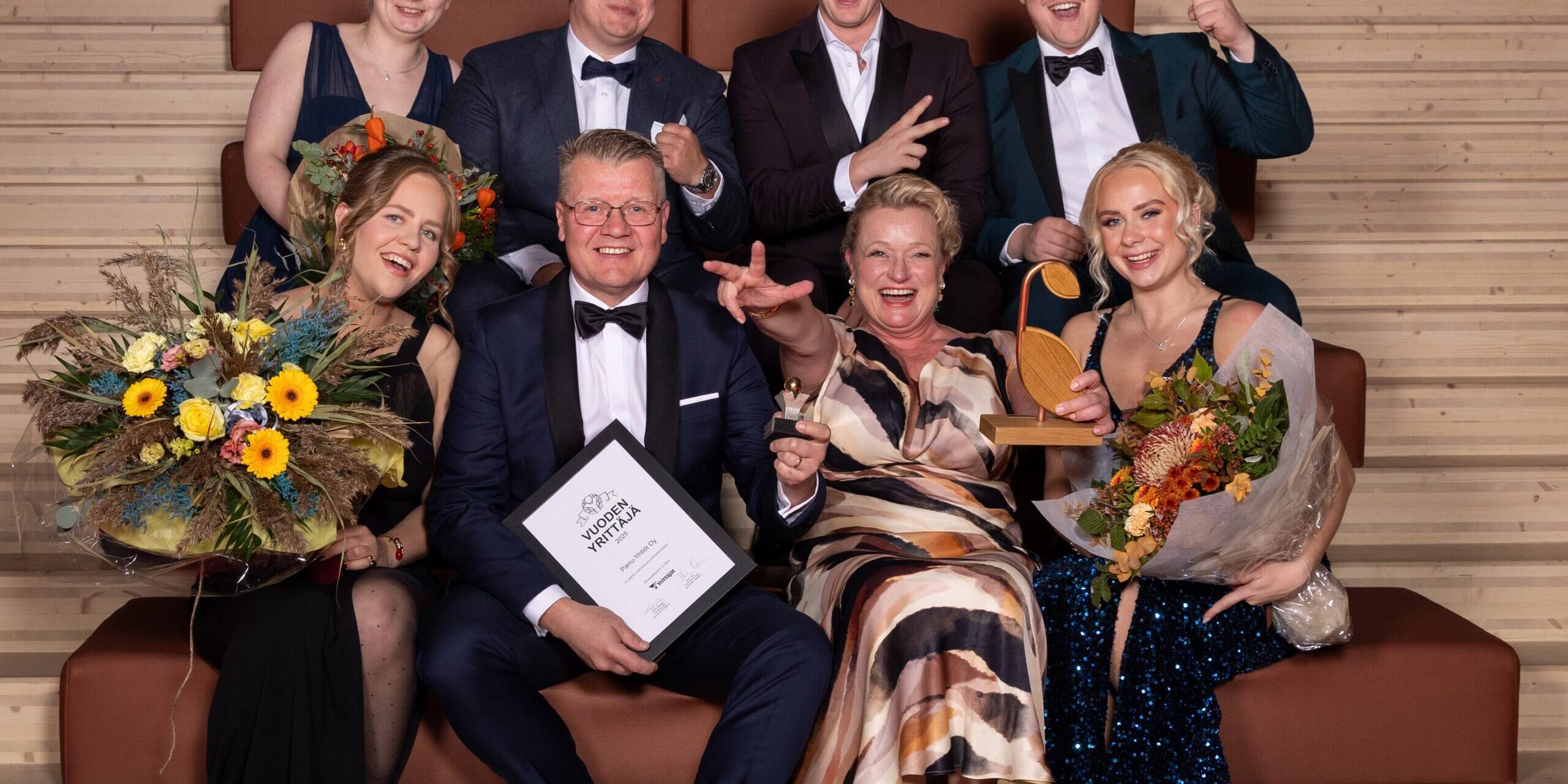 Parru-Yhtiöt ja Vuoden Yrittäjä 2025