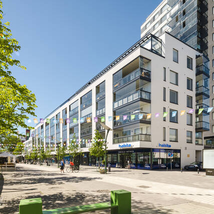 Kävelykatu Janne, Järvenpään keskusta