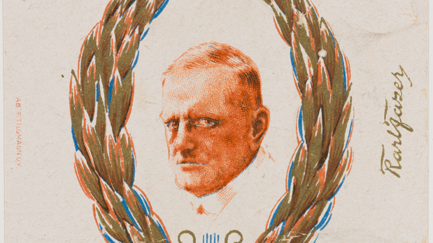 1925 Sibelius käärepaperi, yhteistyössä Karl Fazer