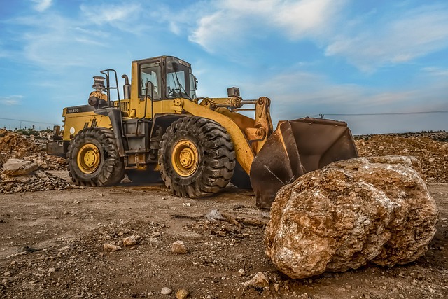rakentaminen, traktori