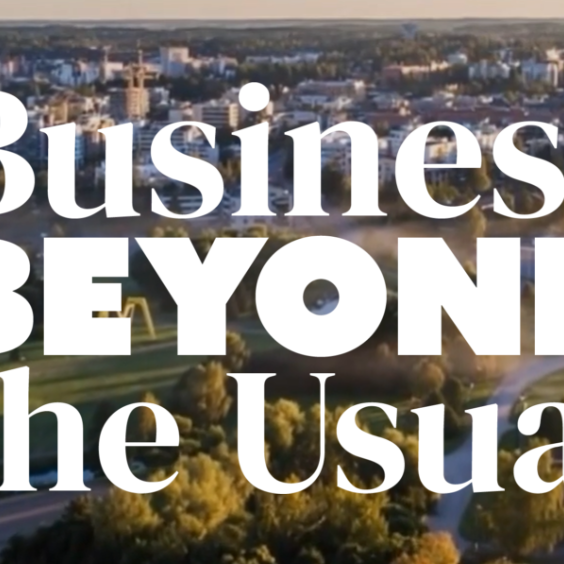 Business beyond the usual, Business Järvenpään slogan, iskulause