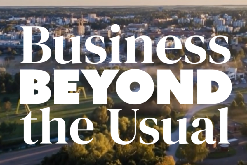Business beyond the usual, Business Järvenpään slogan, iskulause