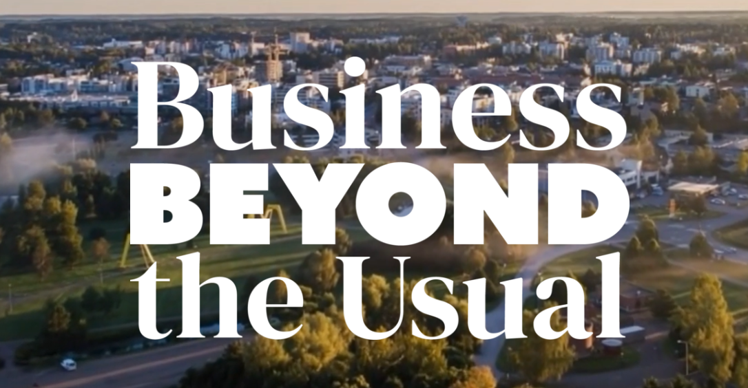 Business beyond the usual, Business Järvenpään slogan, iskulause