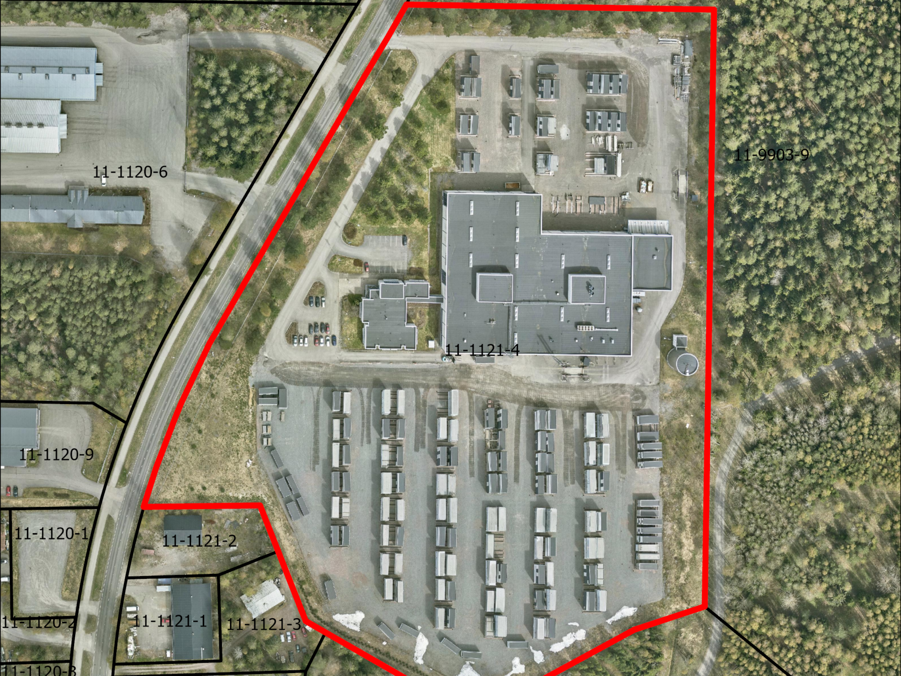 Puurtajankatu 27 ilmakuva
