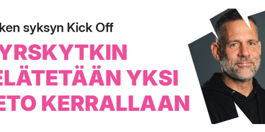 Keuke syksyn 2026 kick off mainos