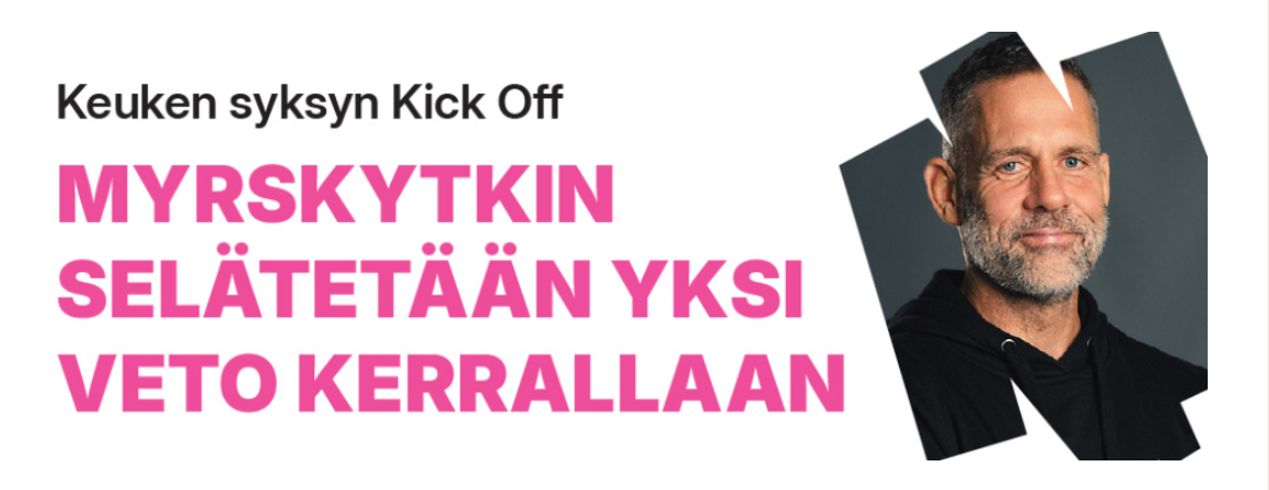 Keuke syksyn 2026 kick off mainos
