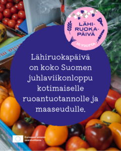 Lähiruokapäivä 2026 mainos