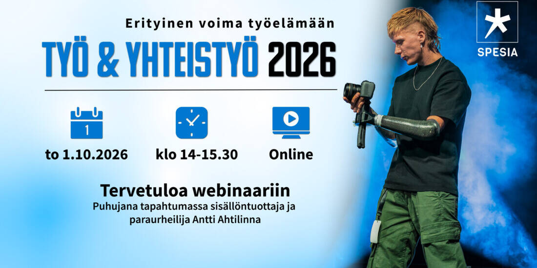 Spesian työelämän 1.10.2026 webinaarikutsu