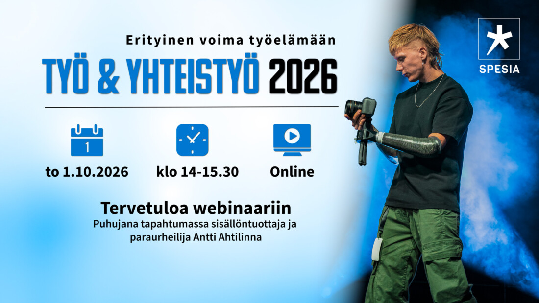 Spesian työelämän 1.10.2026 webinaarikutsu