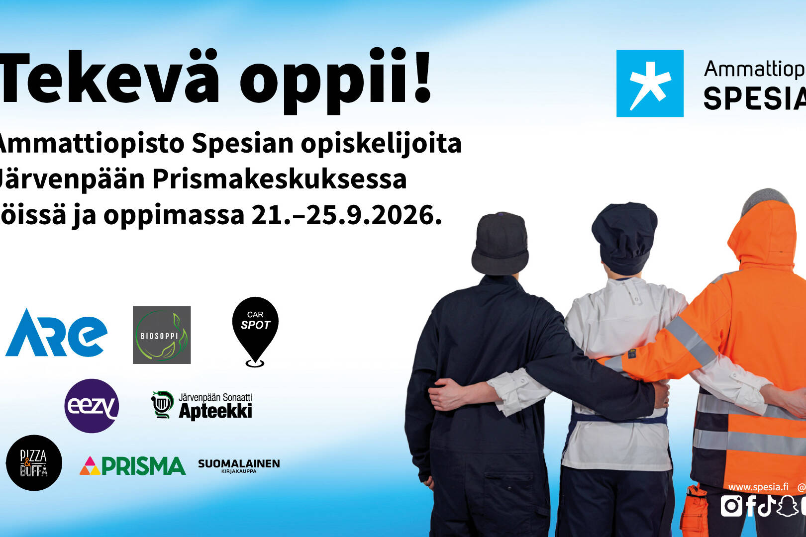 Spesia goes Prismakeskus mainos